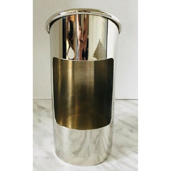 HBC EP Brass Wine Holder With Stopper Collar Set Modern Design Standard Bottle - Picture 5 of 8